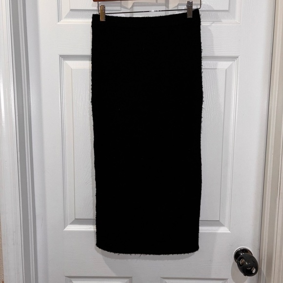 House of Harlow 1960 Dresses & Skirts - House of Harlow Women Black Knit Midi Pencil Skirt Stretch Size XS